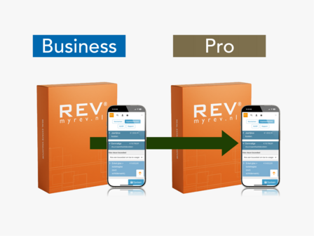 Upgrade van BUSINESS naar PRO