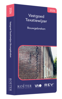 Cover Vastgoed Taxatiewijzer Bouwgebreken
