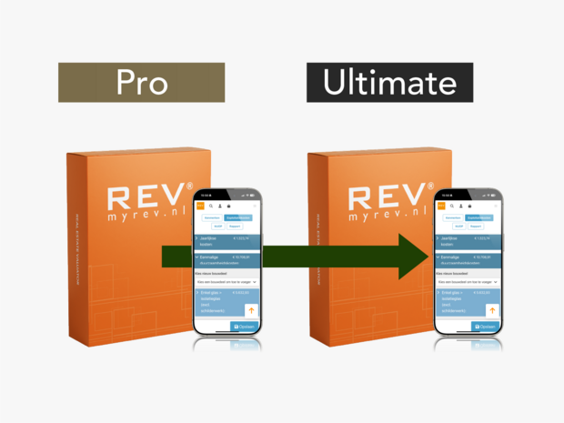 Upgrade Beleggingsvastgoed PRO naar ULTIMATE