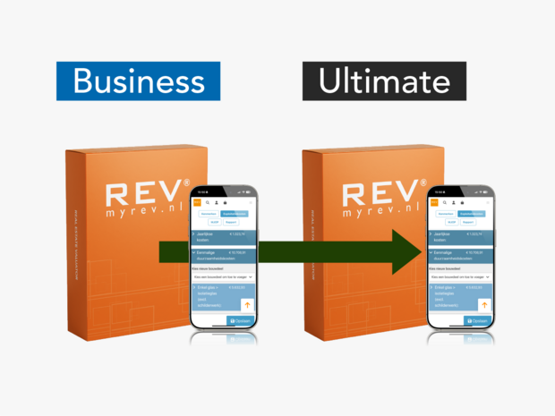 Upgrade Beleggingsvastgoed BUSINESS naar ULTIMATE