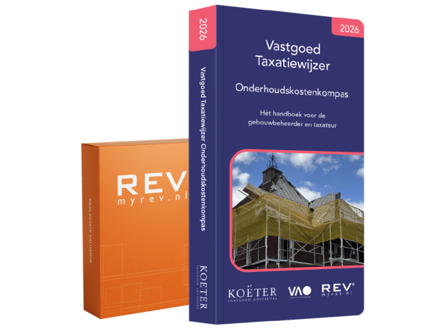Cover Vastgoed Taxatiewijzer Onderhoudskostenkompas 2026