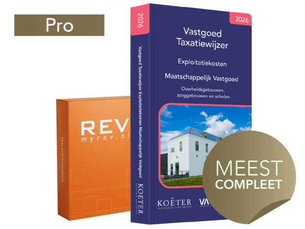 Vastgoed Taxatiewijzer Exploitatiekosten Maatschappelijk Vastgoed Pro 2026